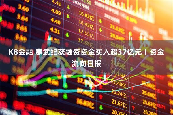K8金融 寒武纪获融资资金买入超37亿元丨资金流向日报