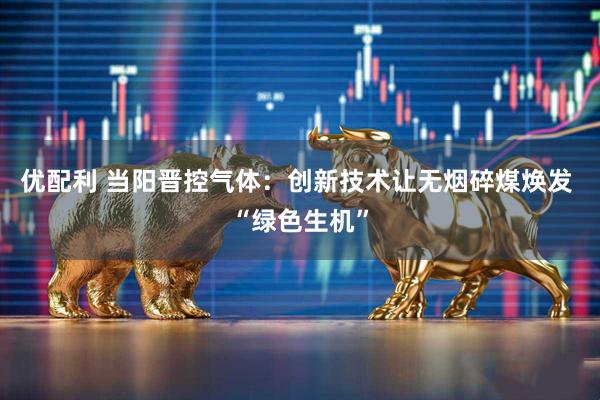 优配利 当阳晋控气体：创新技术让无烟碎煤焕发 “绿色生机”