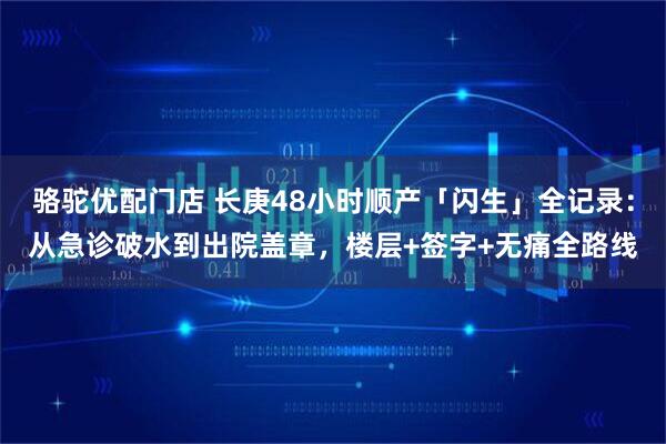 骆驼优配门店 长庚48小时顺产「闪生」全记录：从急诊破水到出院盖章，楼层+签字+无痛全路线
